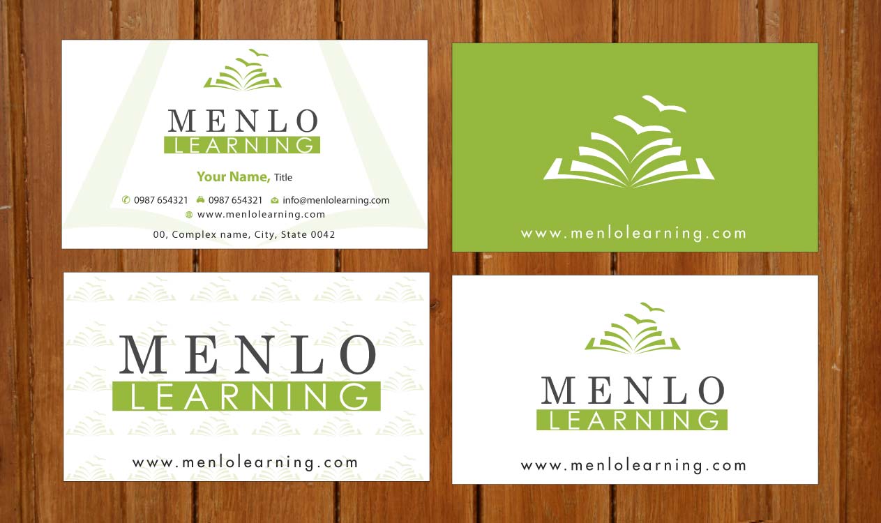 Stationery Design by Sbss for Menlo Learning | Design #1386649