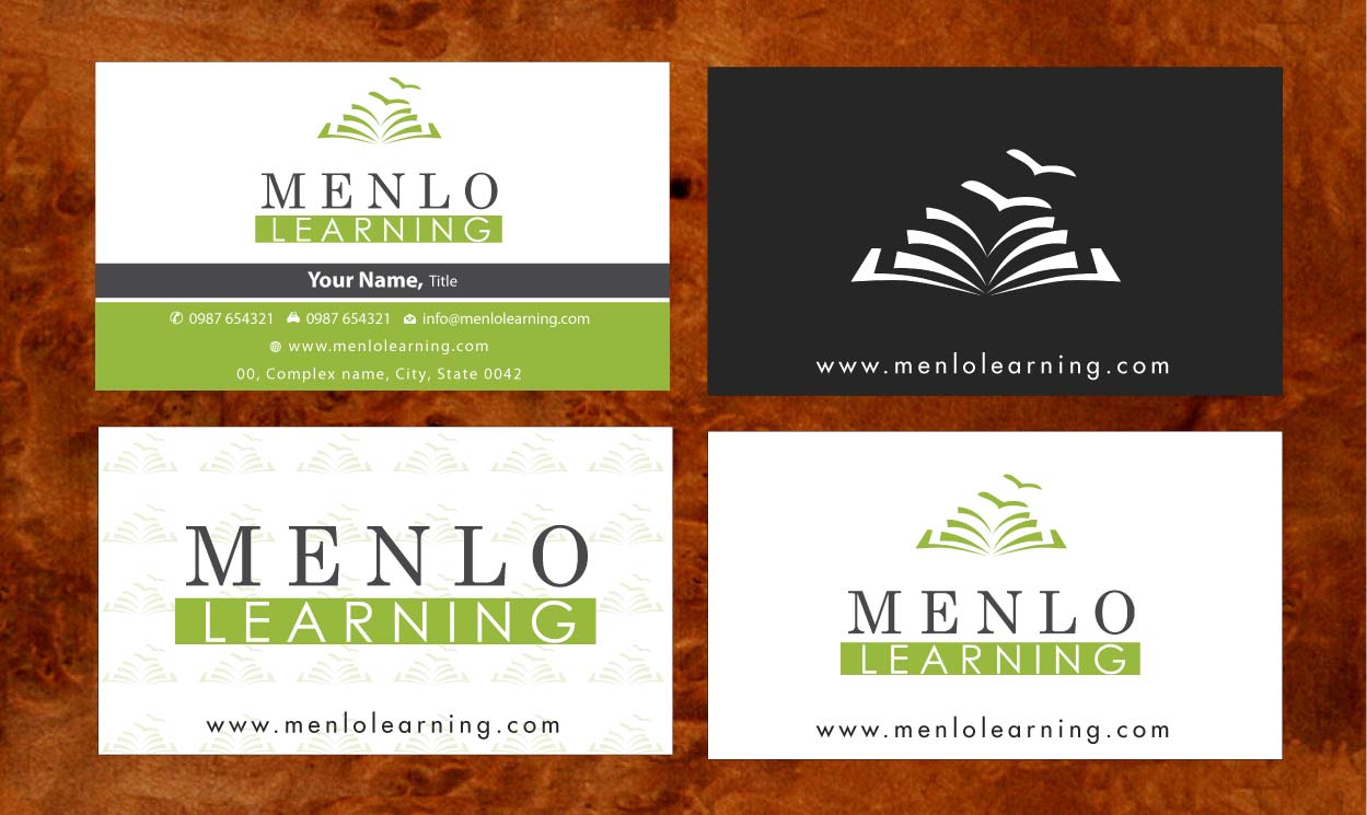 Stationery Design by Sbss for Menlo Learning | Design #1386678