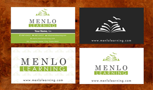 Stationery Design by Sbss for Menlo Learning | Design: #1386678