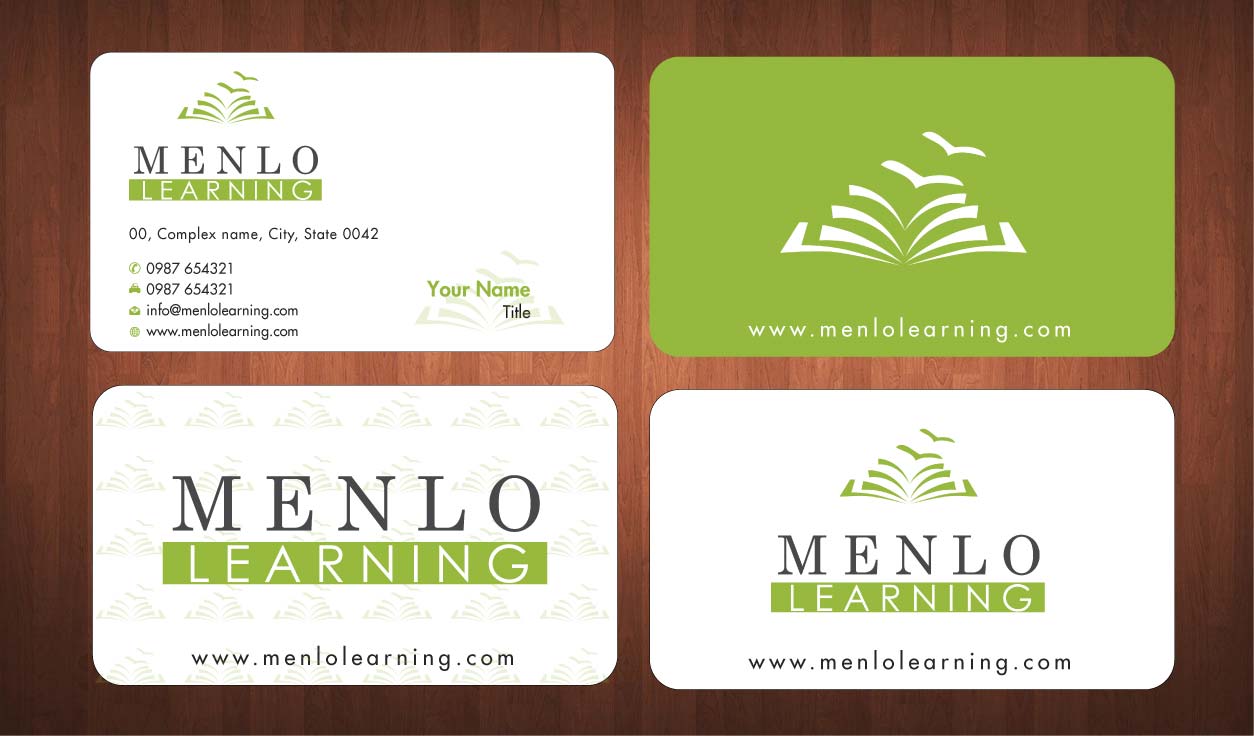 Stationery Design by Sbss for Menlo Learning | Design #1386704