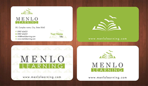 Stationery Design by Sbss for Menlo Learning | Design: #1386704