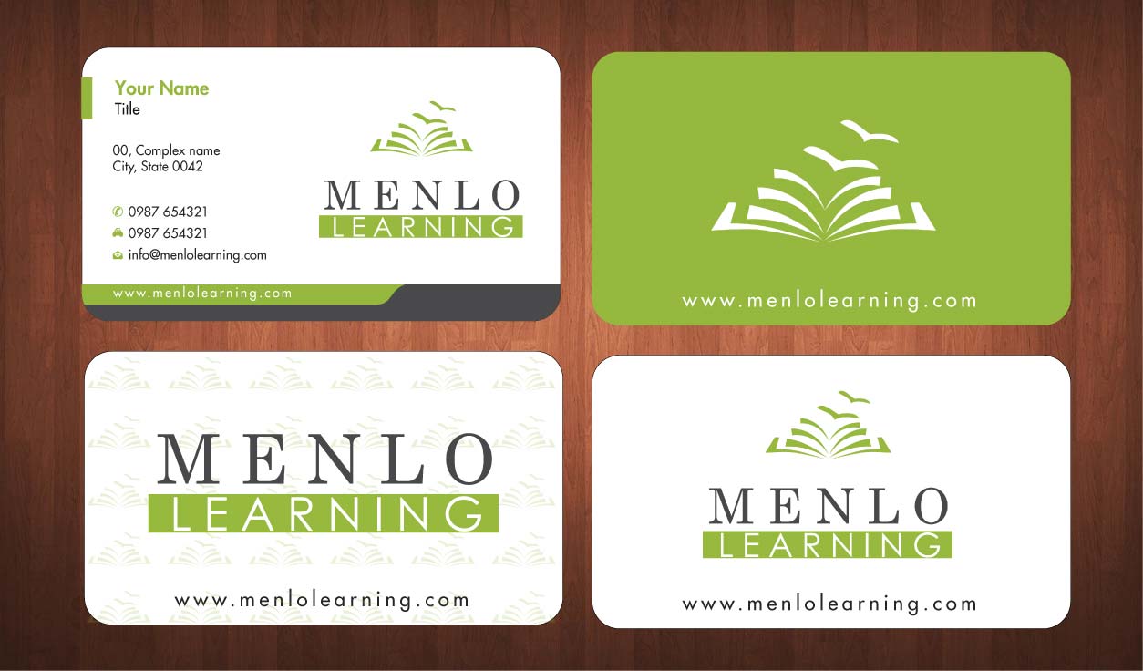 Stationery Design by Sbss for Menlo Learning | Design #1386714