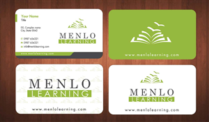 Stationery Design by Sbss for Menlo Learning | Design: #1386714