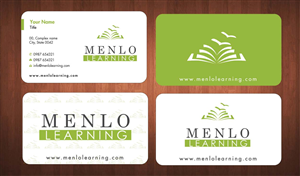 Stationery Design by Sbss for Menlo Learning | Design: #1386715