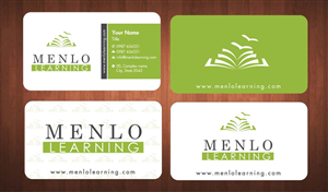 Stationery Design by Sbss for Menlo Learning | Design: #1386987