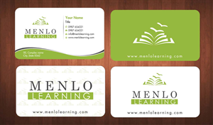 Stationery Design by Sbss for Menlo Learning | Design: #1386999