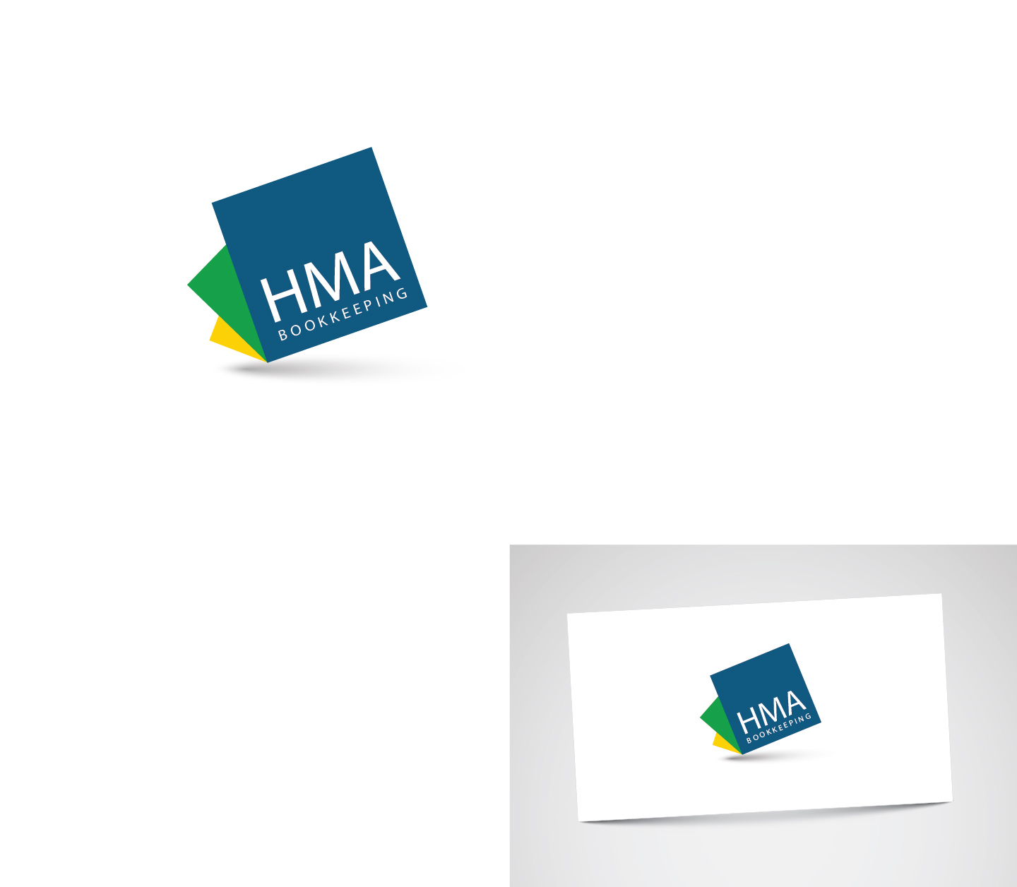 Logo Design by Fresh Art for hma bookkeeping | Design #4912220