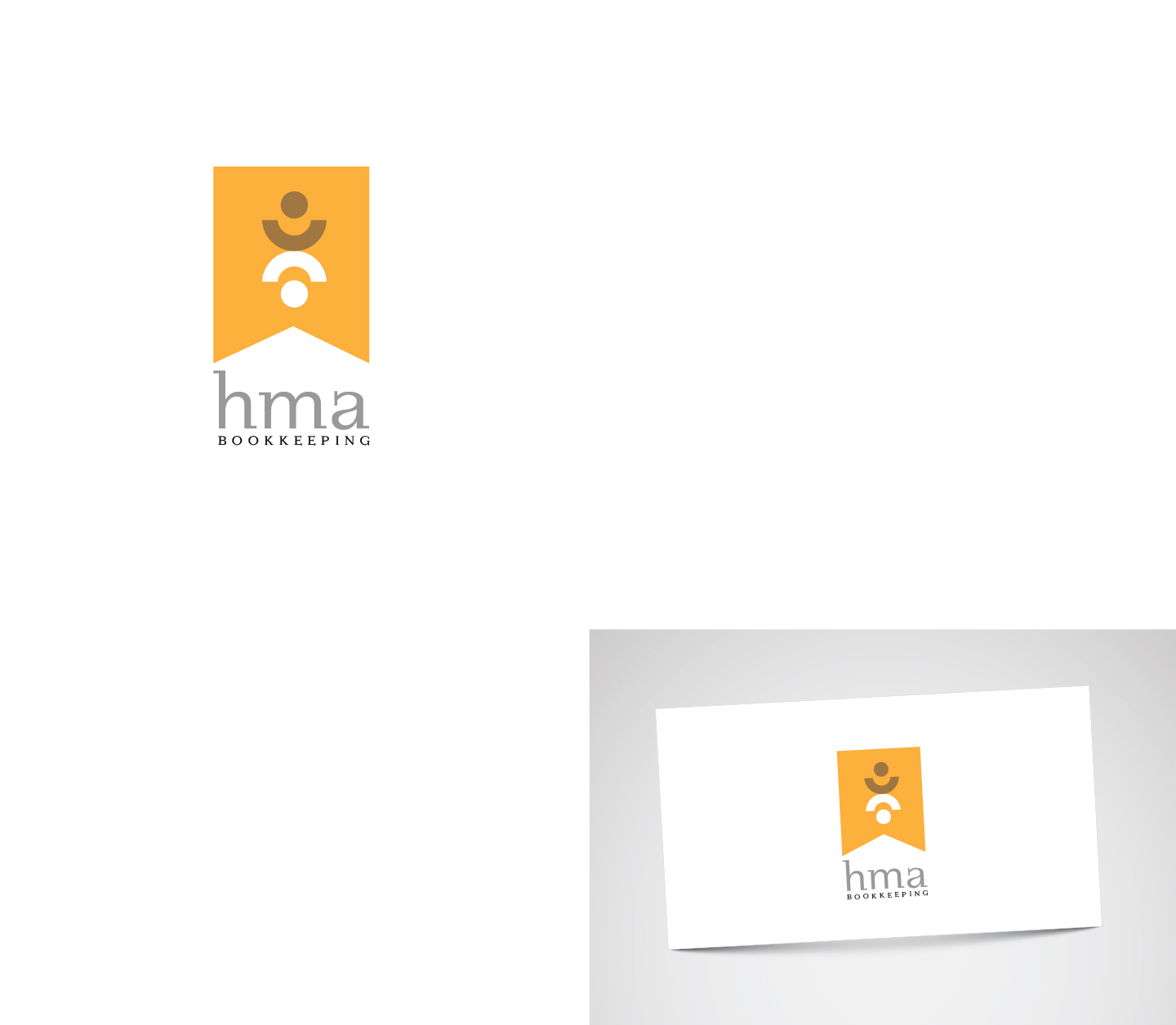 Logo Design by Fresh Art for hma bookkeeping | Design #4912236