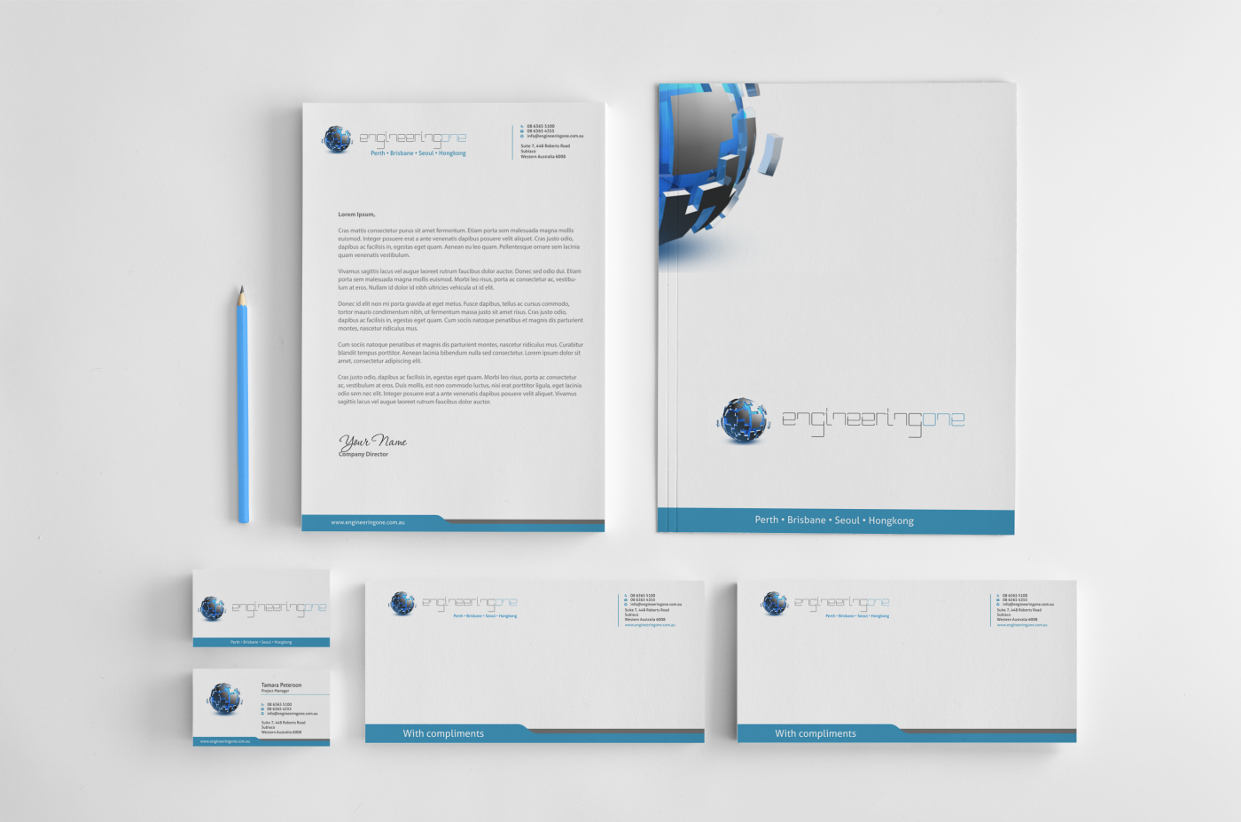 Diseño de Papelería por HYPdesign para Head Hunters Asia Pacific Pty Ltd | Diseño #1383057