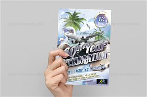 Graphic Design by CENTERSPREAD for Hill Aircraft | Design: #4988779