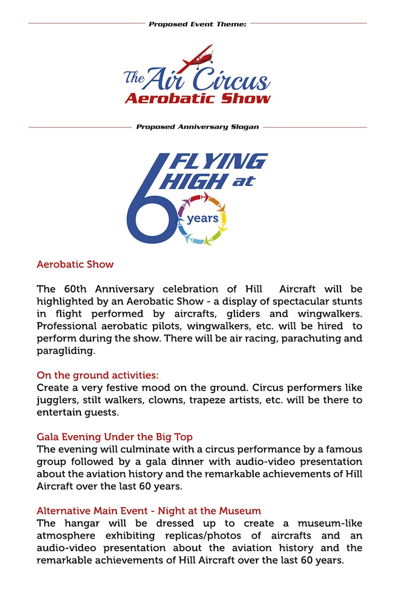 Graphic Design by OMSPlus Creative Solutions for Hill Aircraft | Design #5034610