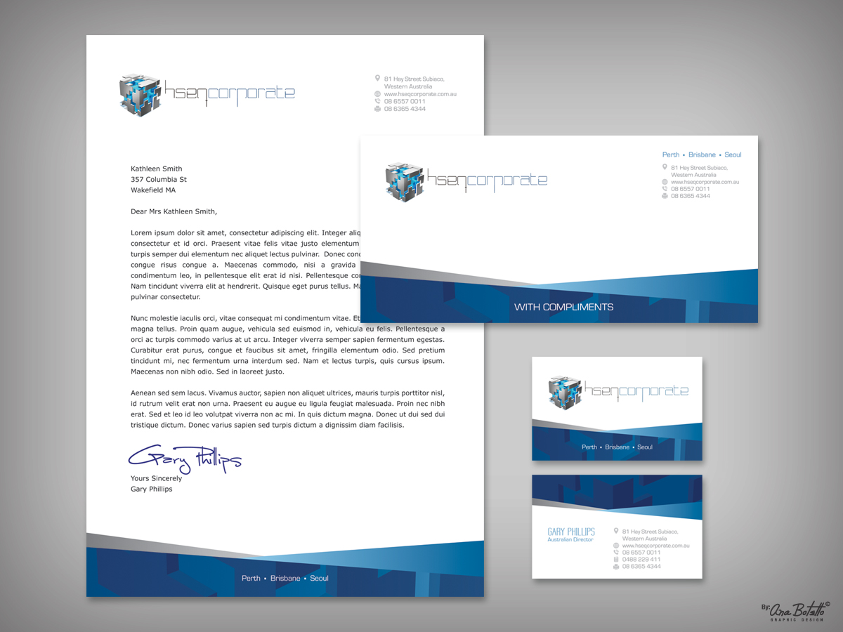 Design de Papeterie par ABGraphicDesign pour Head Hunters Asia Pacific Pty Ltd | Design #1397796