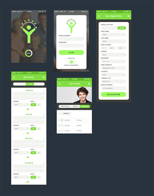 App Design by Hashim Creetto