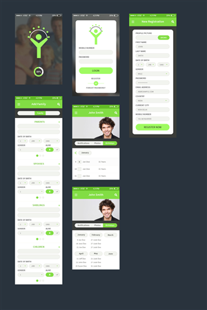 App Design by Hashim Creetto for Zaka Mobile Solutions | Design: #5147781