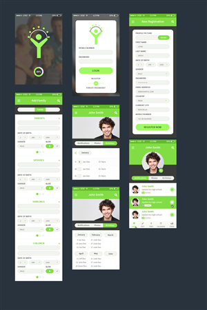 App Design by Hashim Creetto for Zaka Mobile Solutions | Design: #5147973