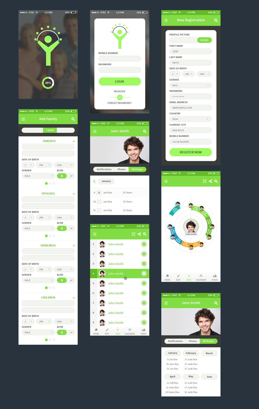 App Design by Hashim Creetto for Zaka Mobile Solutions | Design #5149033