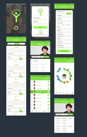 App Design by Hashim Creetto for Zaka Mobile Solutions | Design: #5149033