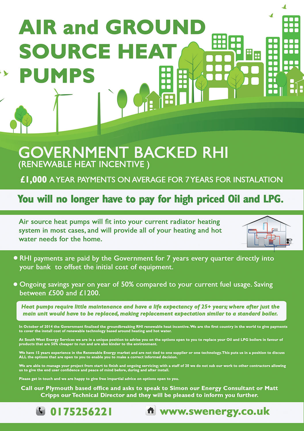 Flyer Design by Smart Line Adv for south west energy services ltd | Design #4927779