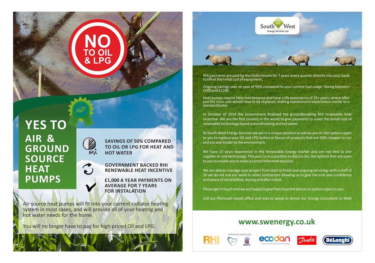 Flyer Design by luckyme for south west energy services ltd | Design #4917376