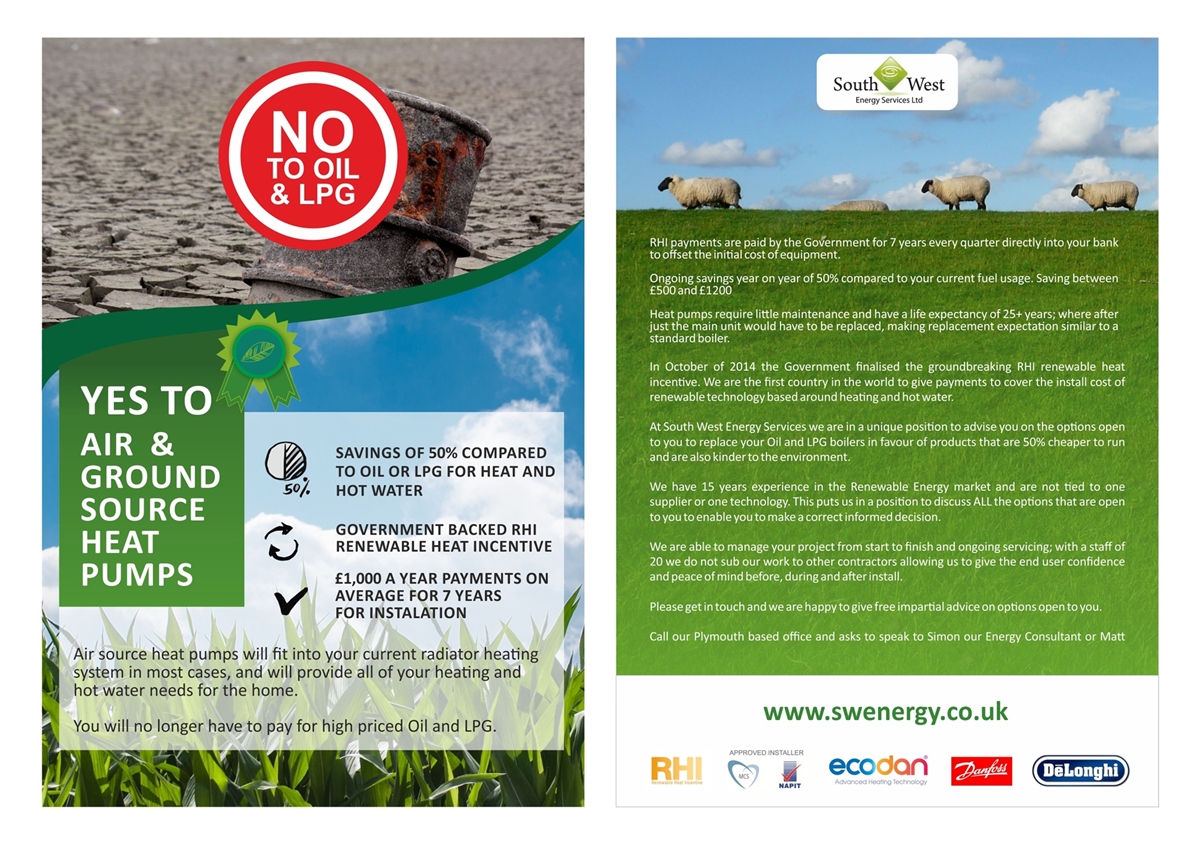 Flyer Design by luckyme for south west energy services ltd | Design #4917392