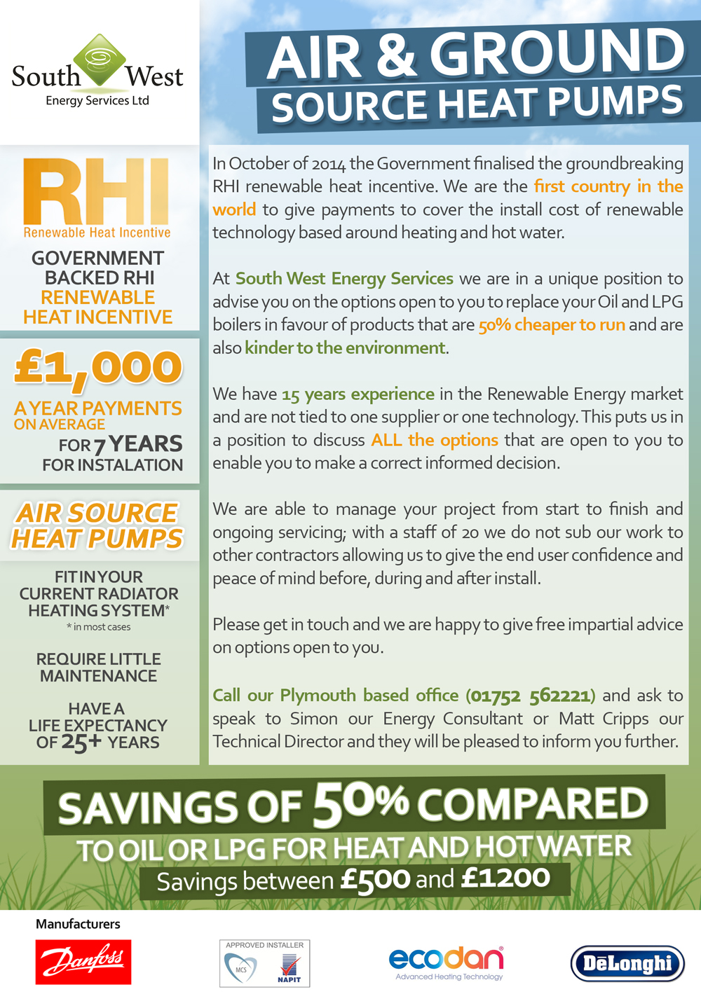 Flyer Design by J&amp;D for south west energy services ltd | Design #4918265