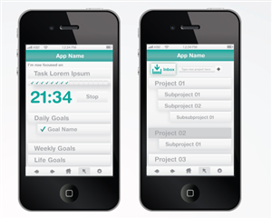App-Design von betablocker für dieses Projekt | Design: #1388064