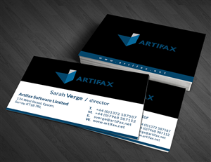 Design de Carte de Visite par  Artman pour Artifax Software Limited | Design : #4928515