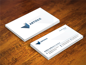 Design de Carte de Visite par INDIAN_Ashok pour Artifax Software Limited | Design : #4910965