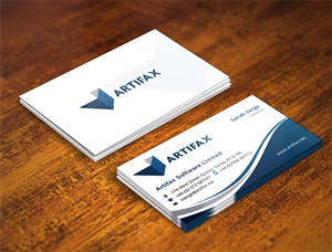 Design de Carte de Visite par INDIAN_Ashok pour Artifax Software Limited | Design : #4910971