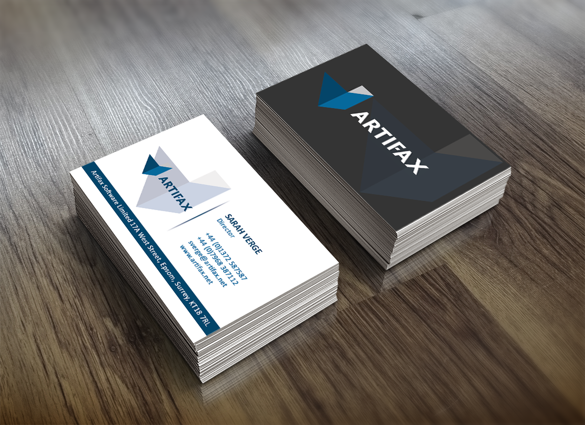 Design de Carte de Visite par Sajin pour Artifax Software Limited | Design #4931227