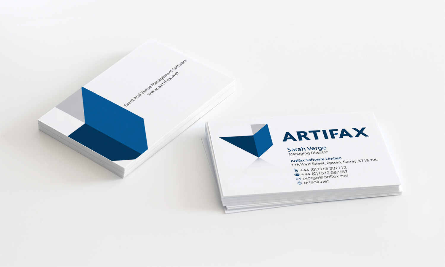 Design de Carte de Visite par Stylez Designz pour Artifax Software Limited | Design #4922179