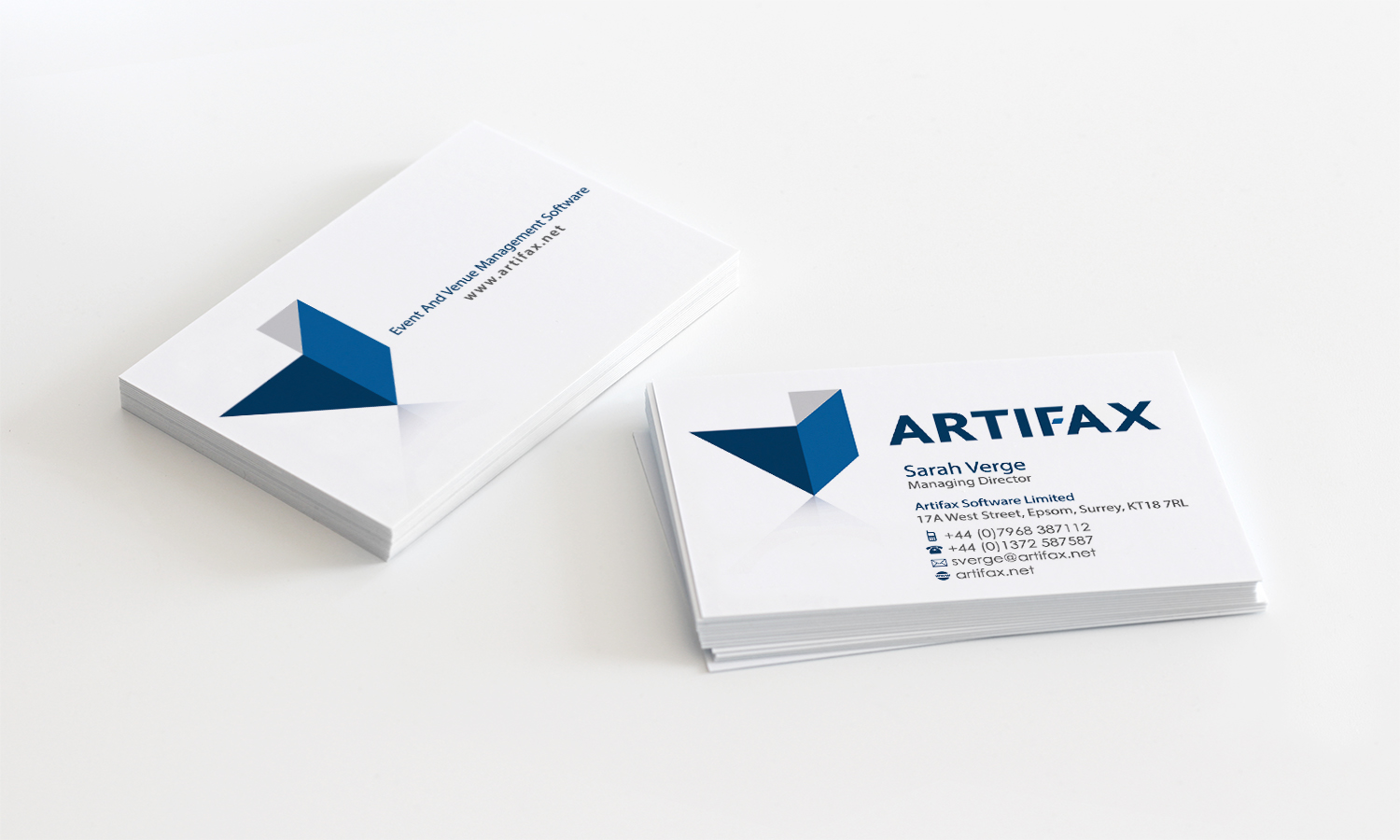 Design de Carte de Visite par Stylez Designz pour Artifax Software Limited | Design #4922213