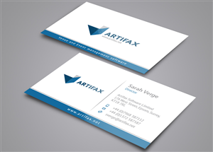 Design de Carte de Visite par Nicki Townsend pour Artifax Software Limited | Design : #5186791