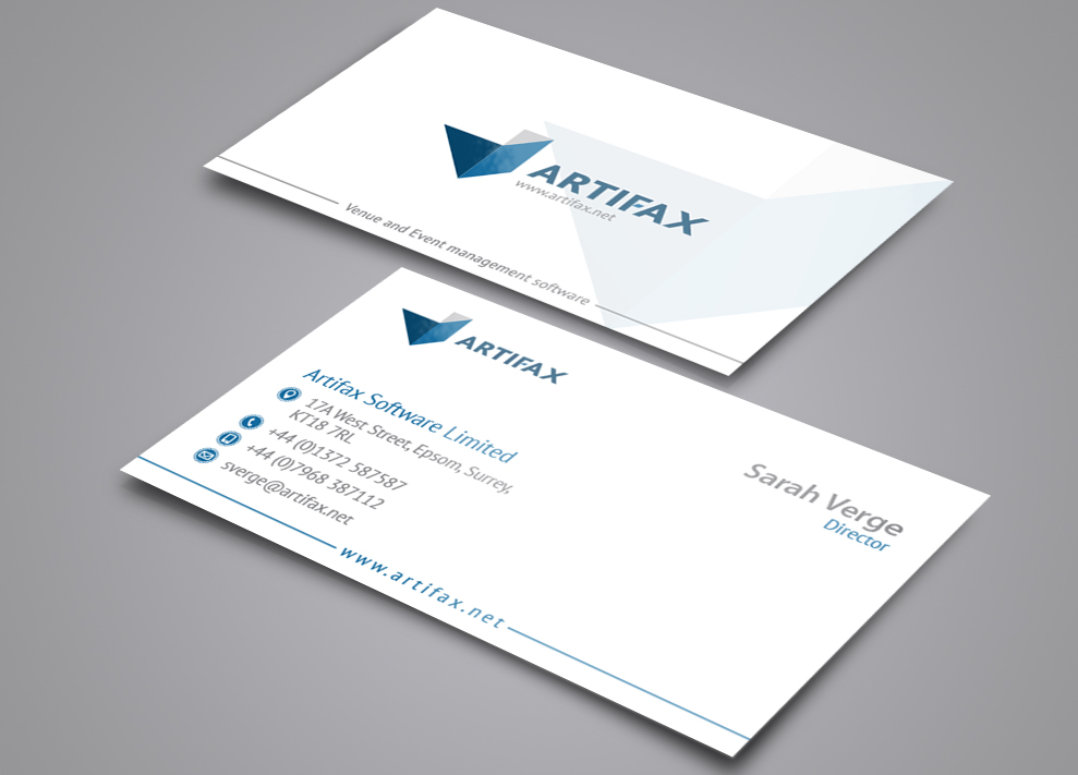 Design de Carte de Visite par Nicki Townsend pour Artifax Software Limited | Design #5186793