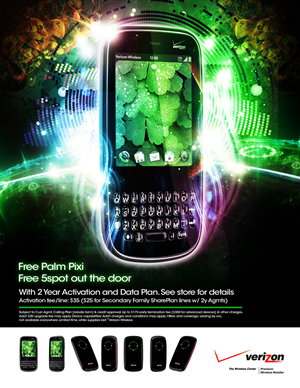 Verizon Full Page Ad | Werbe-Design von disign