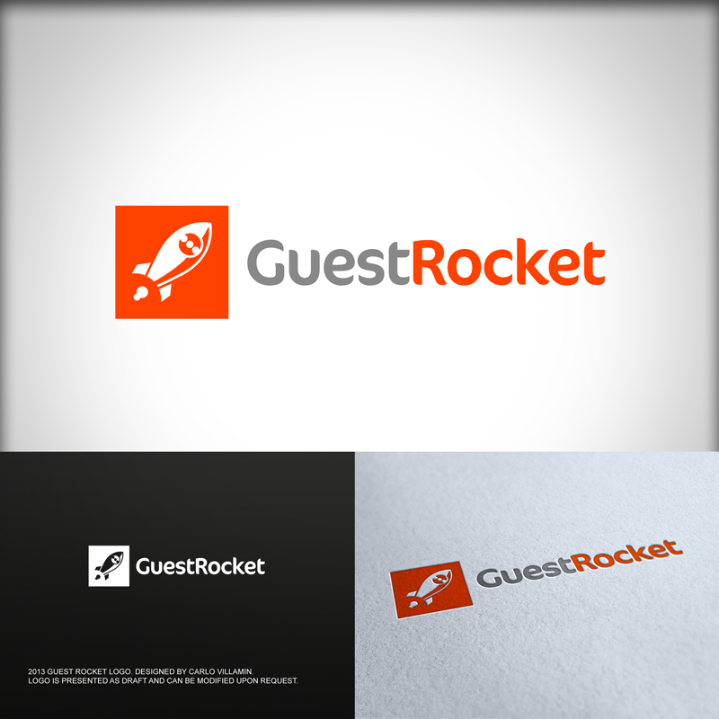 Logo Design by carlomagno for GuestRocket | Design #1409182