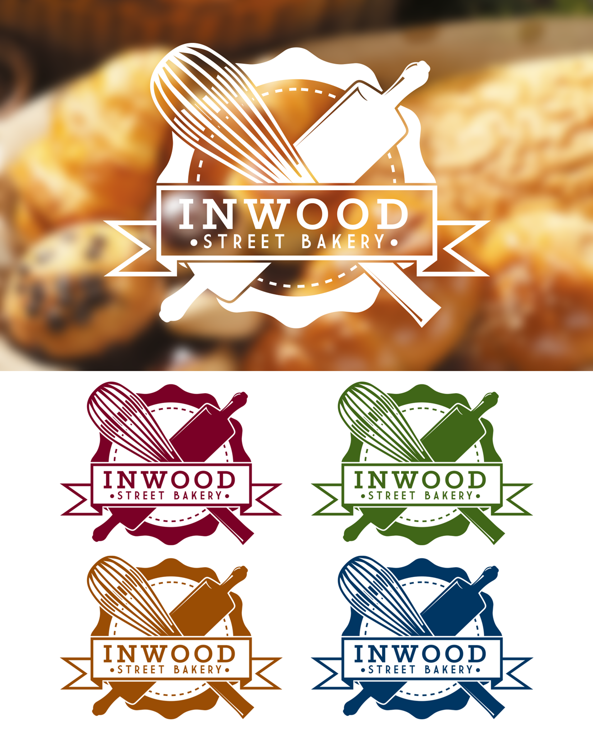 Logo Design by JoshStobbs for Inwood Street Baking | Design #4919145