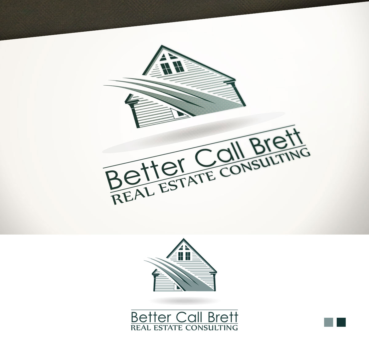 Logo Design by Impressive Solutions for Better Call Brett Realty | Design #12716656