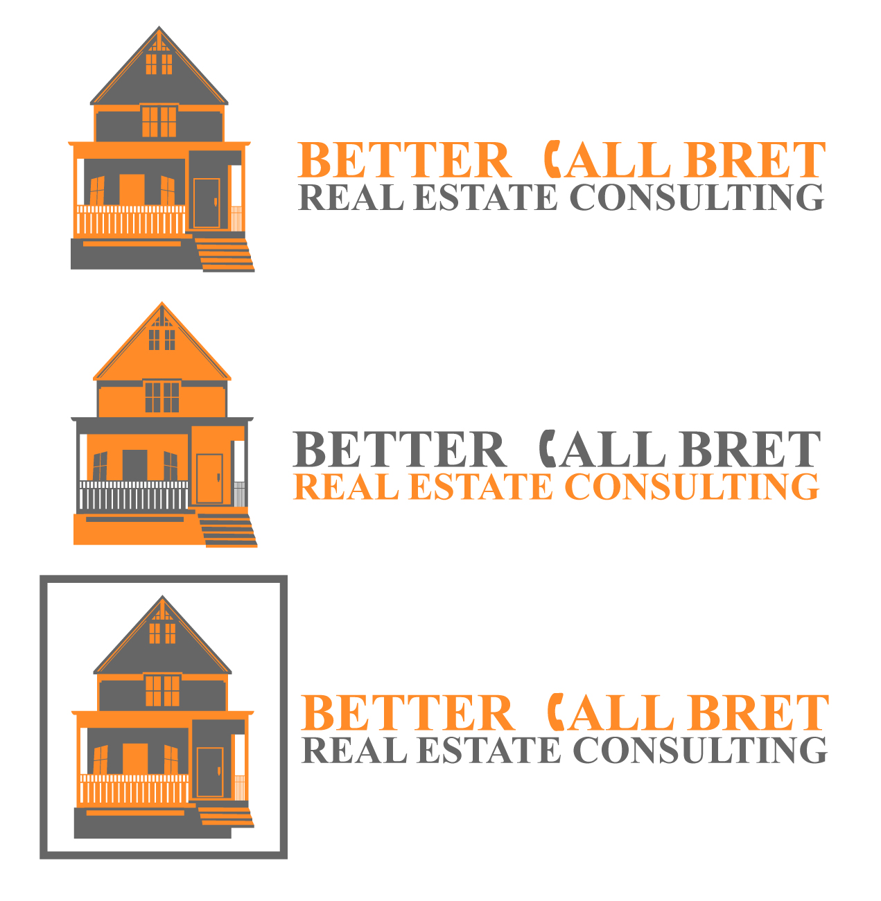 Logo Design by Impressive Solutions for Better Call Brett Realty | Design #12717093