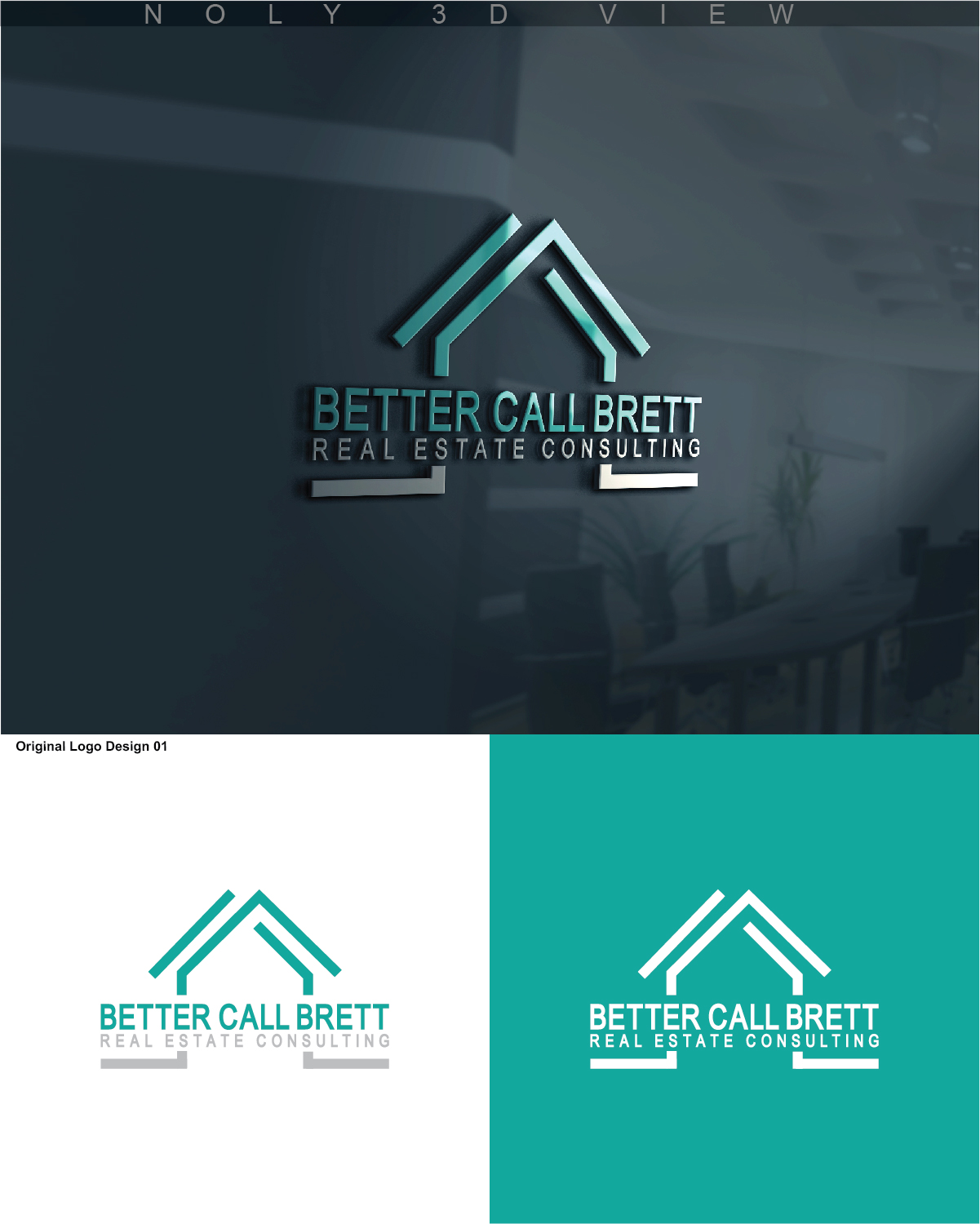 Diseño de Logo por tracy231976 para Better Call Brett Realty | Diseño #12701158