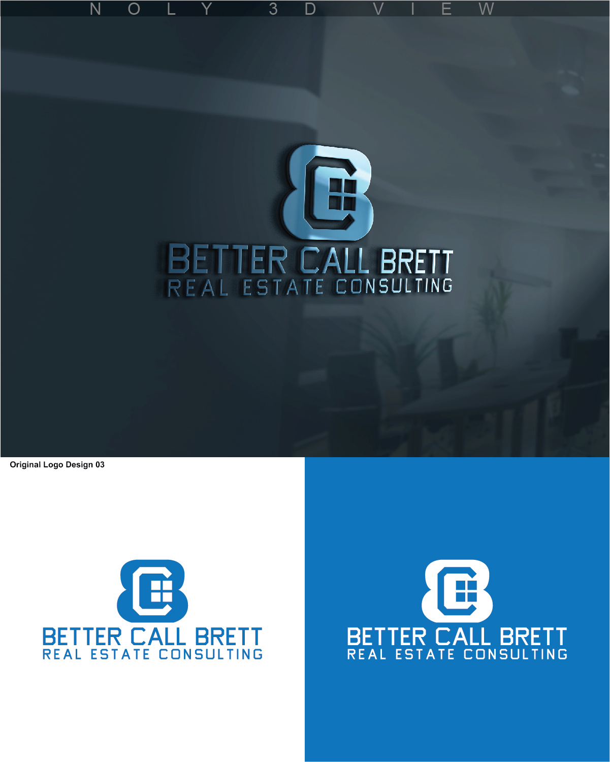 Diseño de Logo por tracy231976 para Better Call Brett Realty | Diseño #12701160