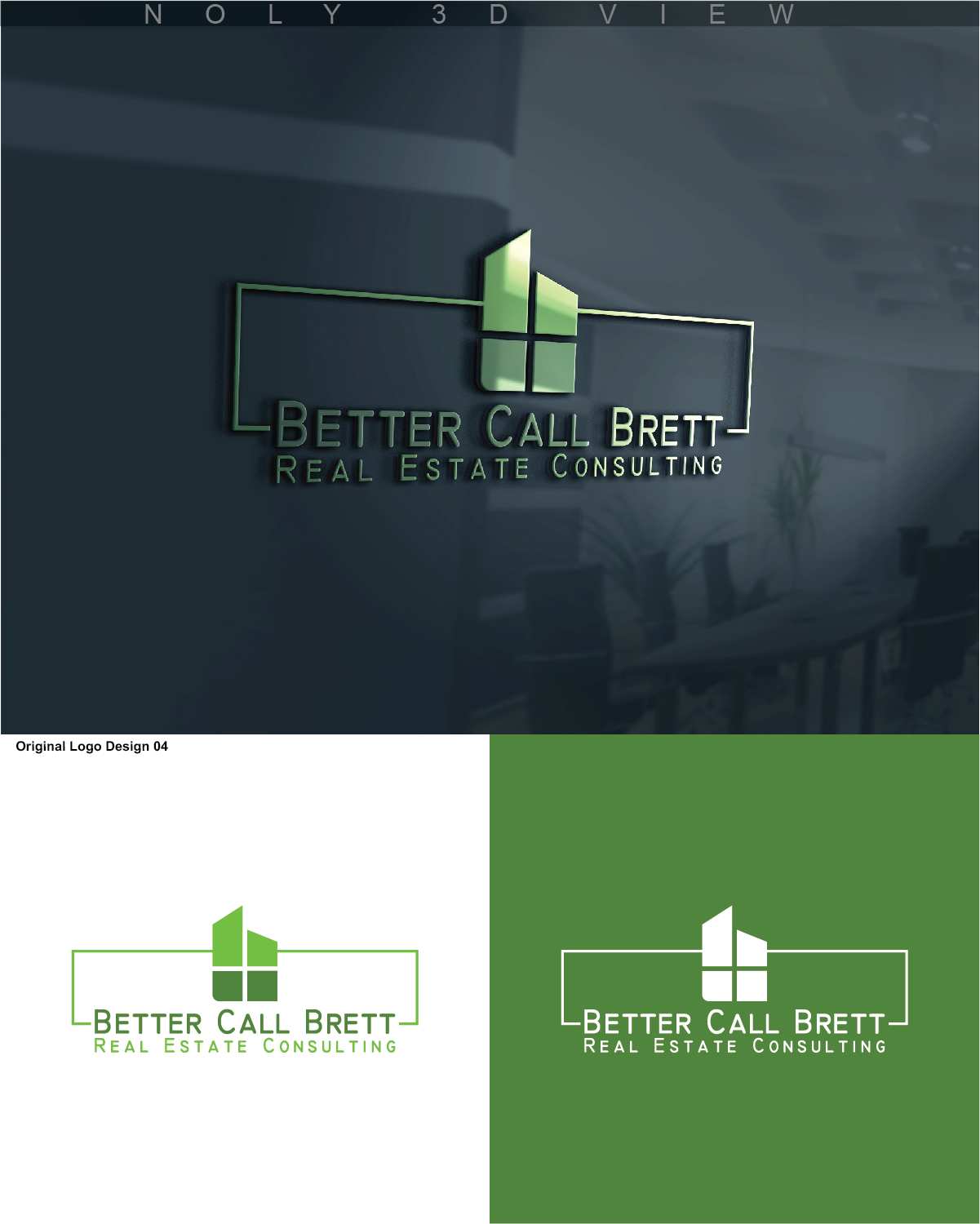 Diseño de Logo por tracy231976 para Better Call Brett Realty | Diseño #12701161