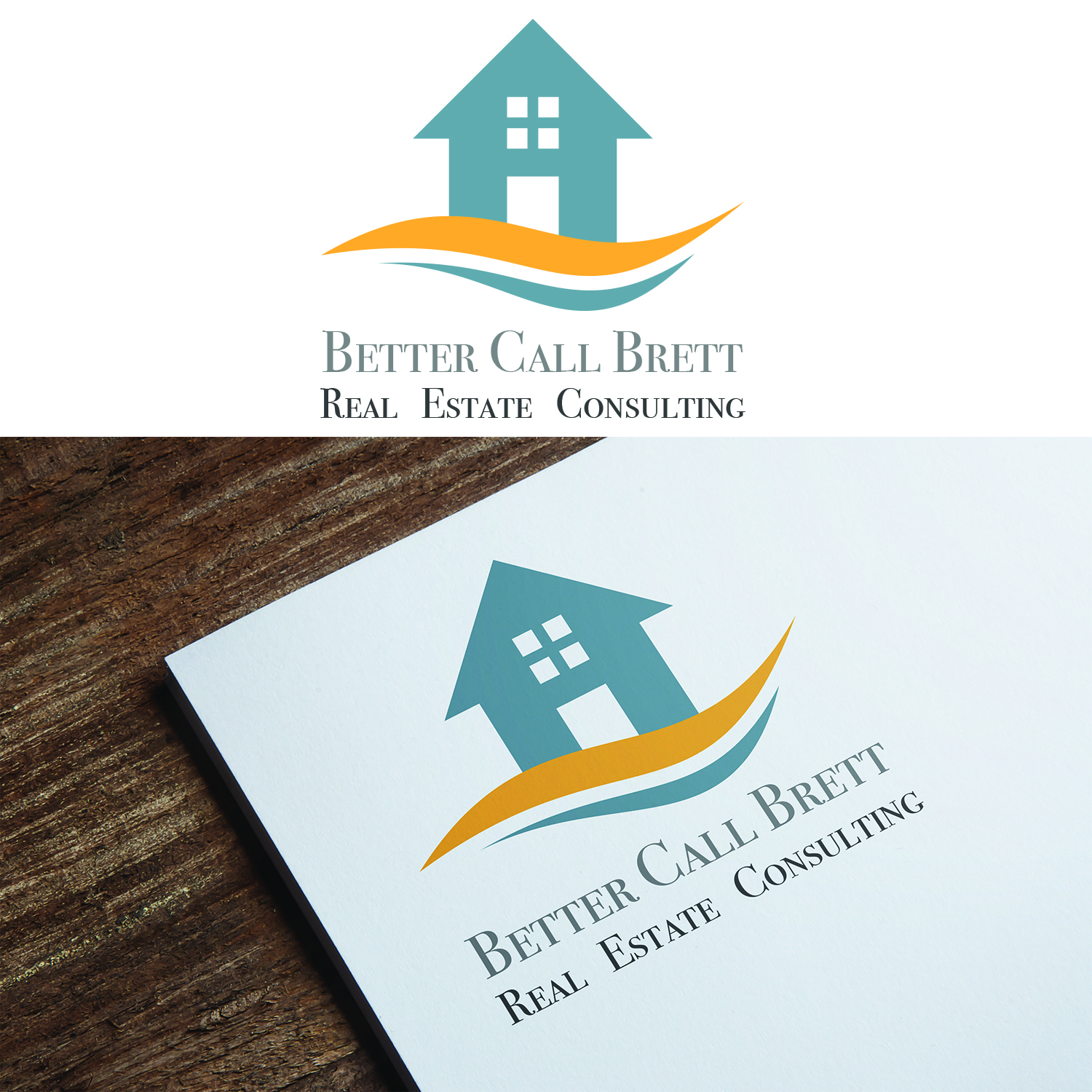 Logo-Design von Sufisa für Better Call Brett Realty | Design #12801591