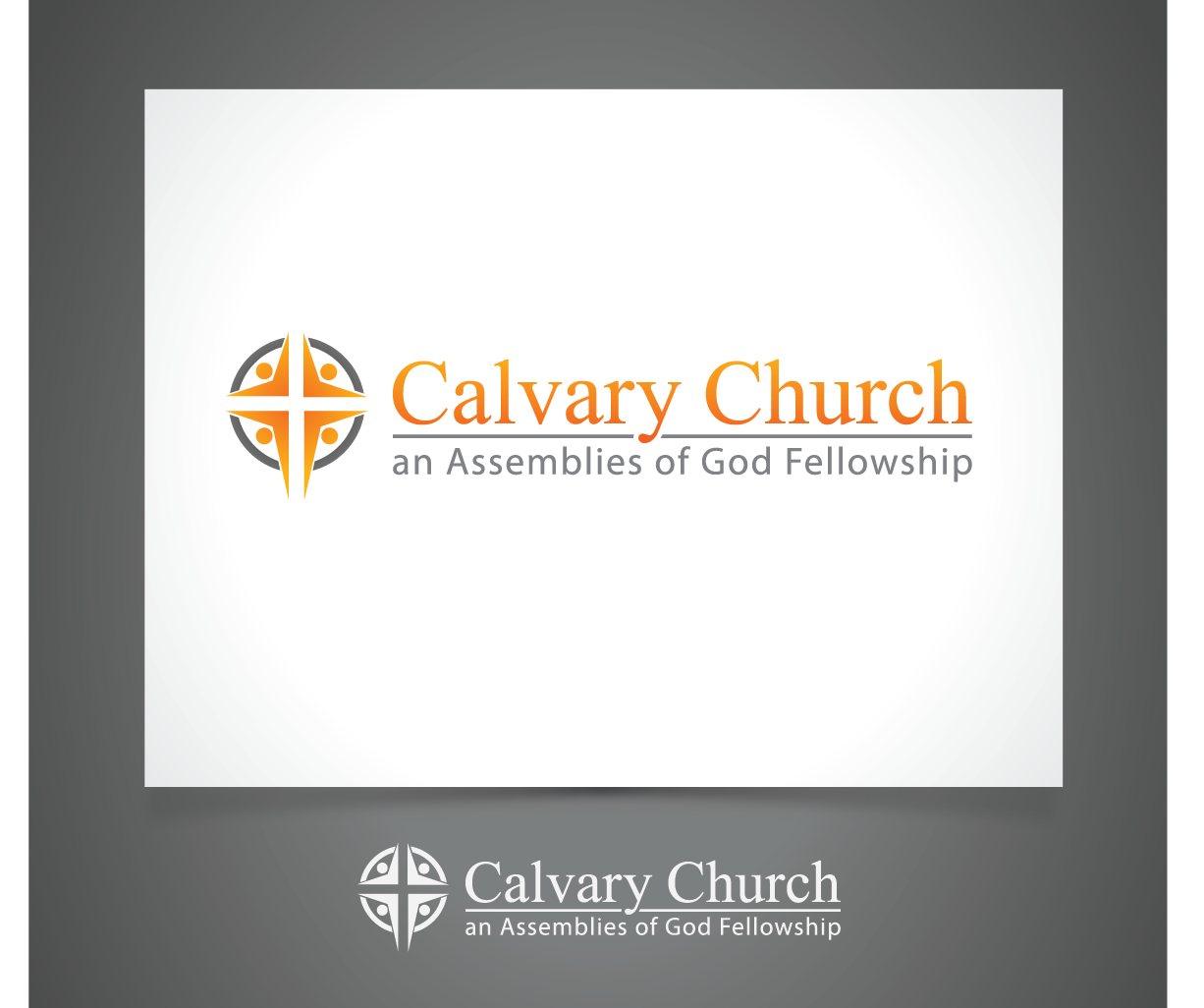 Logo Design by Blind for calvary church an assemblies of god fellowship | Design #1387738
