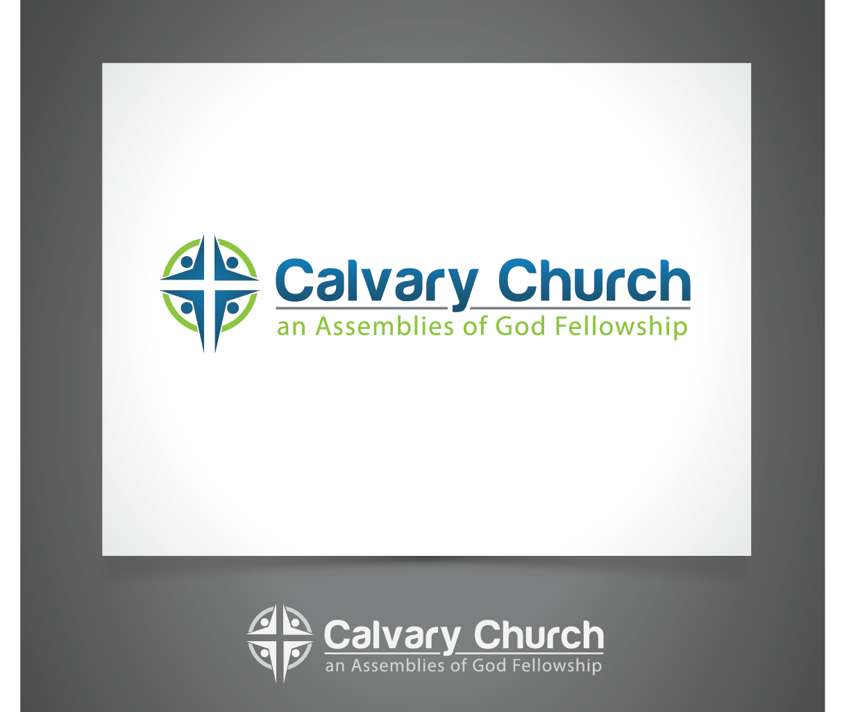 Logo Design by Blind for calvary church an assemblies of god fellowship | Design #1390457
