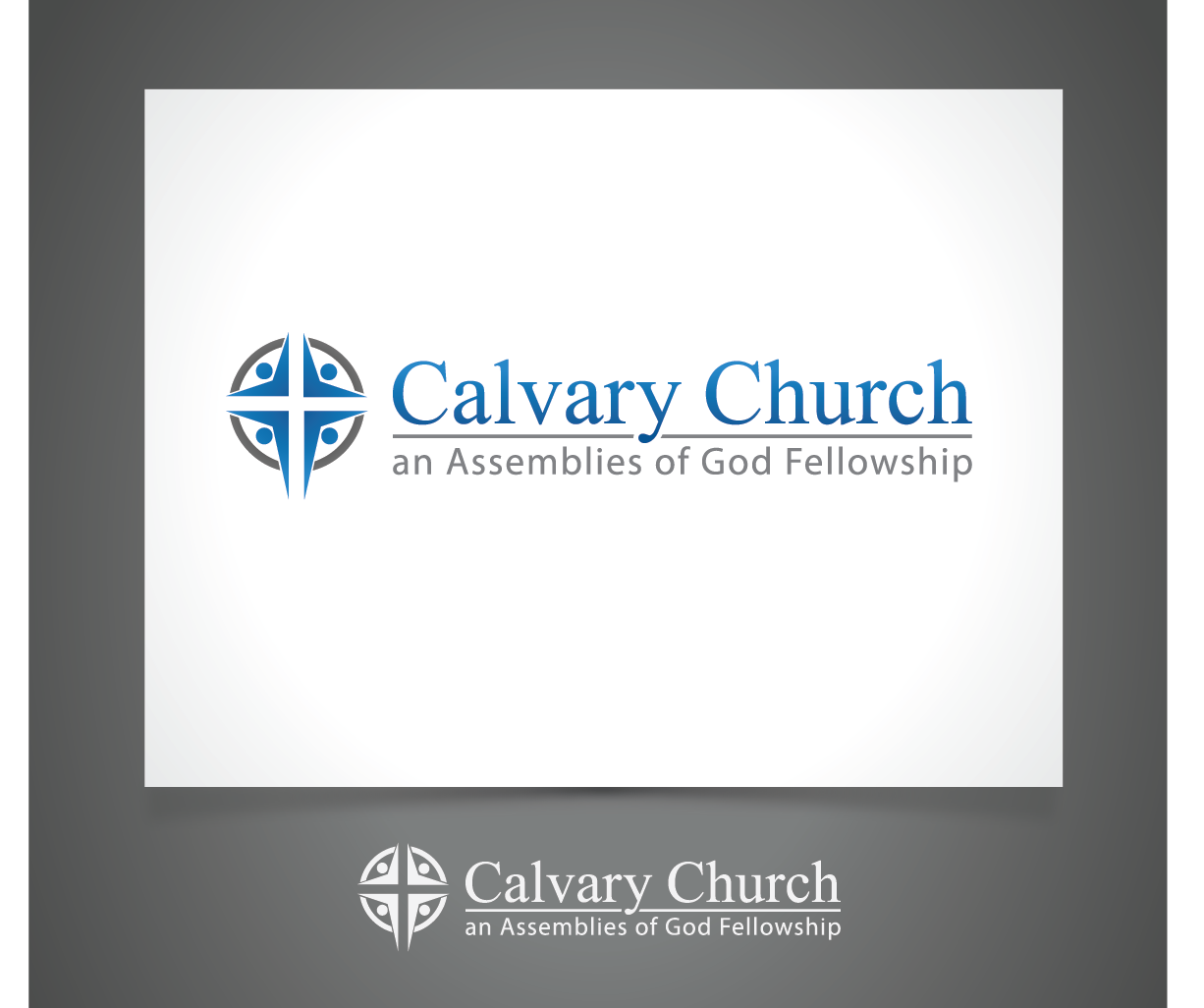 Logo Design by Blind for calvary church an assemblies of god fellowship | Design #1440820