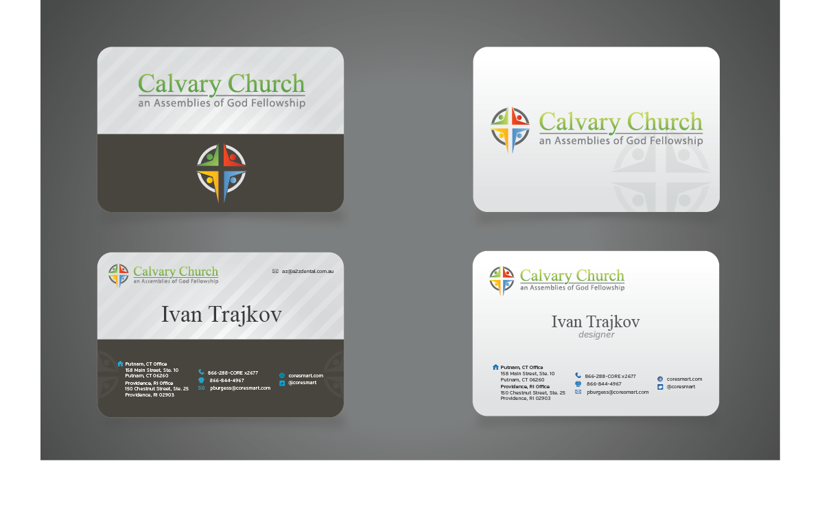 Logo Design by Blind for calvary church an assemblies of god fellowship | Design #1457419