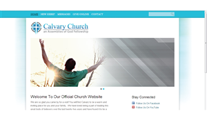 Logo Design by Blind for calvary church an assemblies of god fellowship | Design: #1469148