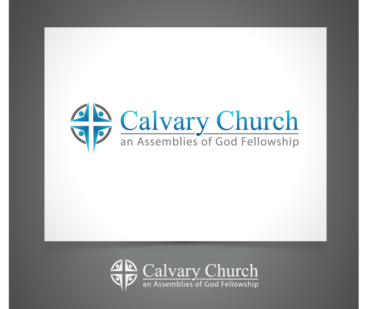 Logo Design by Blind for calvary church an assemblies of god fellowship | Design #1469159