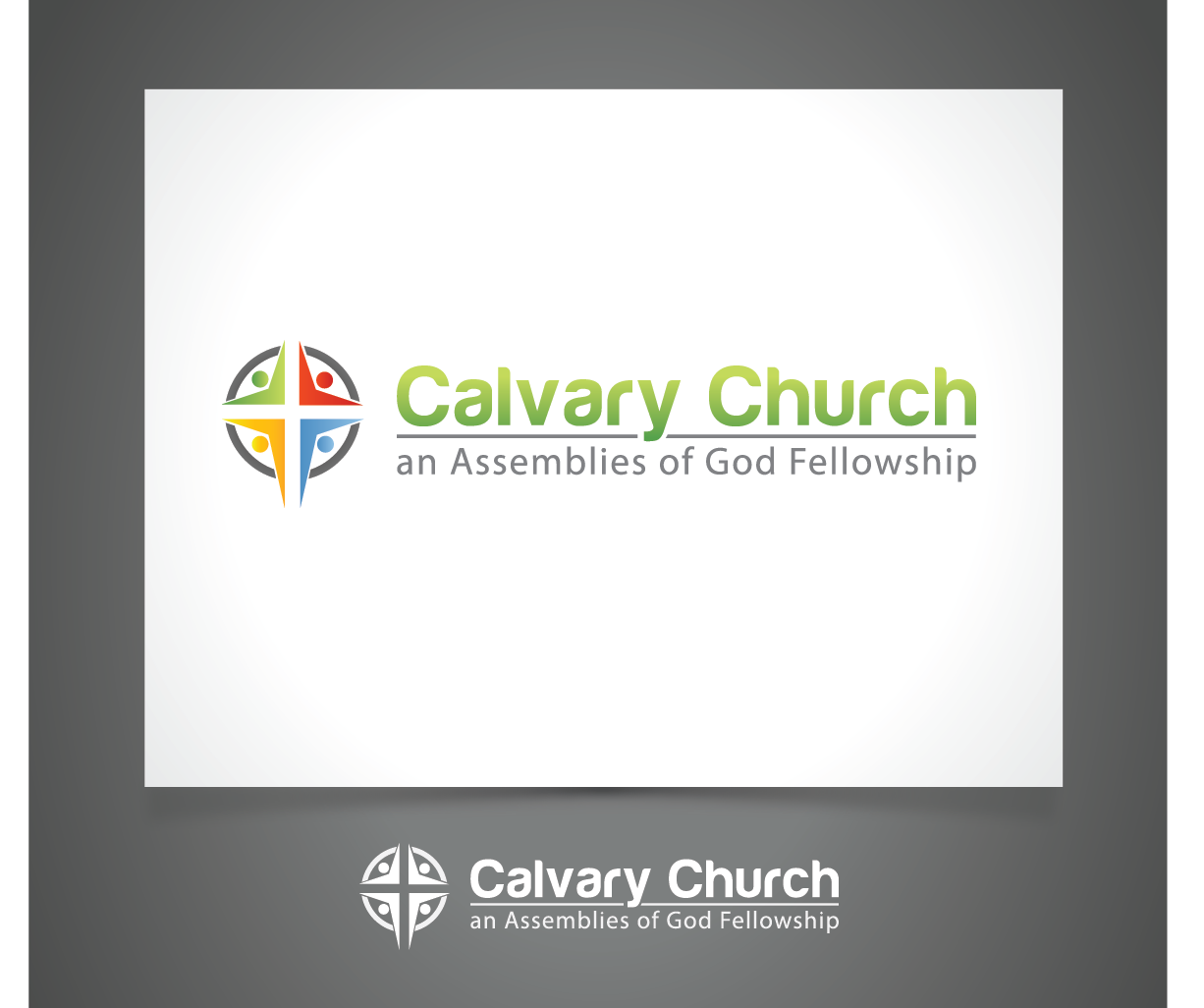 Logo Design by Blind for calvary church an assemblies of god fellowship | Design #1482576